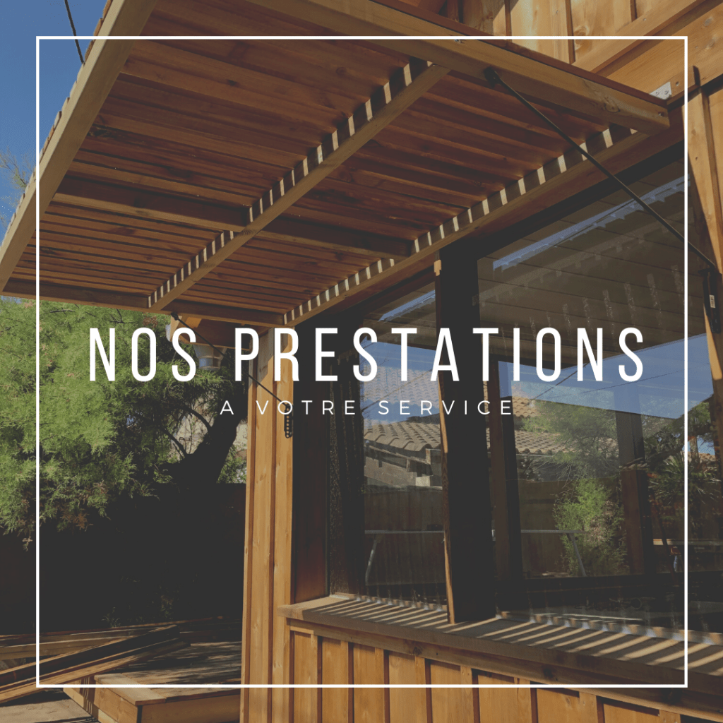 Bardage bois - nos prestations